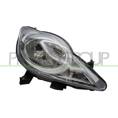 Imagem de PRASCO PG2044803 Farol Principal à direita H4 sem motor de regulação do alcance dos faróis PEUGEOT: 107 Hatchback