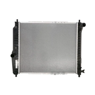 Imagem de NISSENS 61636 Radiador, arrefecimento do motor Alumínio 480 413 16 Aletas de refrigeração soldadas CHEVROLET: Aveo / Kalos Hatchback