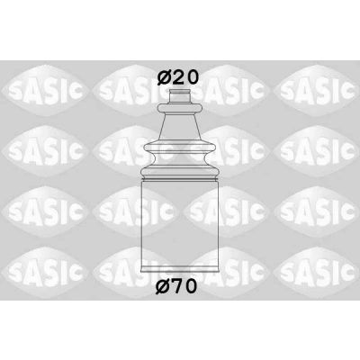 Imagem de SASIC 2873833 Fole de Transmissão do lado da caixa velocidades CITROËN: Saxo Hatchback, Berlingo / First I Van, AX