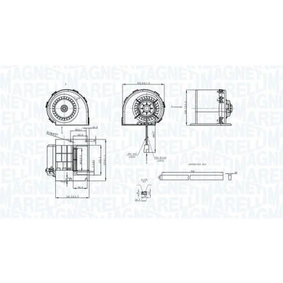 Imagem de Ventilador do habitáculo MAGNETI MARELLI 069412325010