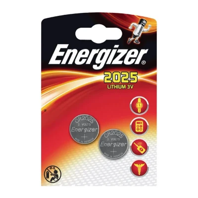 Imagem de Energizer Pilhas de Lítio CR2025 2 Unidades