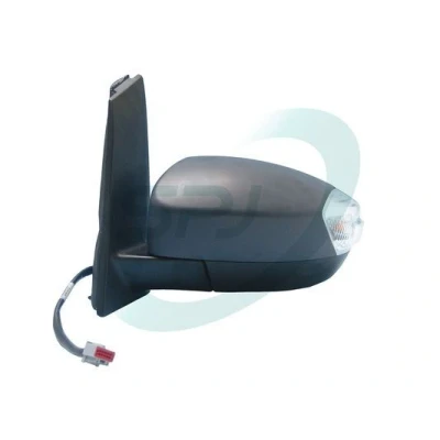 Imagem de Espelho retrovisor Spj E 2864 à direita com subcapa elétrico convexo, aquecível, dobrável electricamente, iluminação circundante para veículo