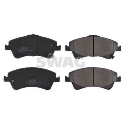 Imagem de SWAG 33 10 7282 Jogo de pastilhas para travão disco Eixo dianteiro com avisador sonoro desgaste TOYOTA: Auris Hatchback, Avensis III Sedan