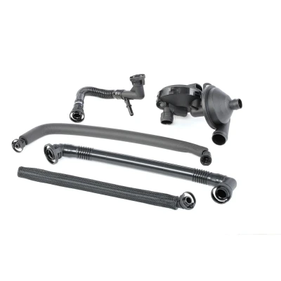 Imagem de VAICO V20 1871 Kit de reparação, respiro do cárter da cambota cabeça cilíndrica com mangueira BMW: 3 Coupe, 5 Sedan