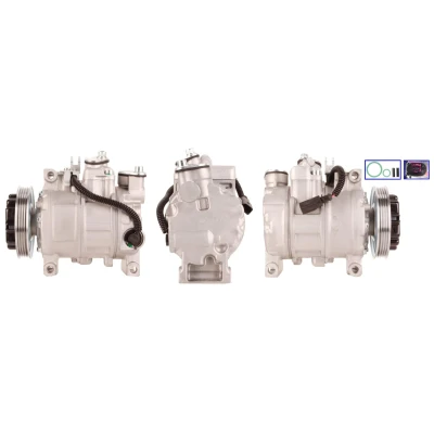 Imagem de LUCAS ELECTRICAL ACP238 Compressor PAG 46 com juntas AUDI: A4 B6 Sedan, Avant, A6 C5 Sedan
