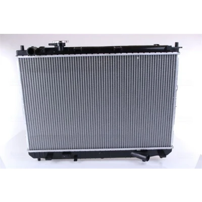 Imagem de NISSENS 66637 Radiador, arrefecimento do motor Alumínio 430 670 26 Aletas de refrigeração soldadas KIA: CARENS 2