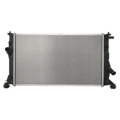 Imagem de THERMOTEC D73023TT Radiador, arrefecimento do motor Alumínio para veículos com/sem ar condicionado 650 368 16 Aletas de refrigeração soldadas