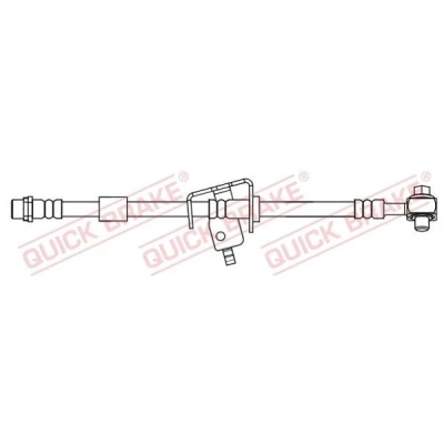 Imagem de QUICK BRAKE 58.856X Mangueira de Travão 650 M10x1 OPEL: Astra J Sports Tourer