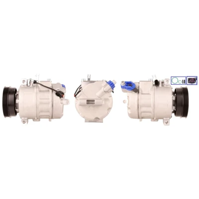 Imagem de LUCAS ACP405 Compressor PAG 46 R134a com juntas AUDI: A4 B6 Avant, Sedan, A6 C5 Sedan