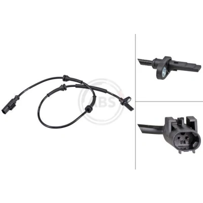 Imagem de A.B.S. 32296 Sensor de ABS activo 665mm 765mm 28mm preto