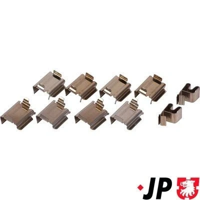 Imagem de JP GROUP 1263650310 Kit de acessórios, pastilhas travão Eixo dianteiro, traseiro OPEL: Corsa C Hatchback, С Van, Combo Van / Carrinha