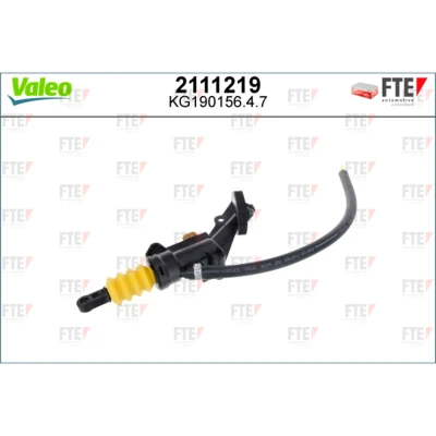 Imagem de VALEO 2111219 Cilindro Mestre da Embraiagem para veículo com volante à esquerda sensor FORD: Transit Custom V362 Van, V363 Van