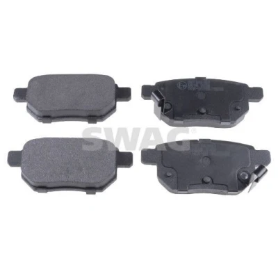 Imagem de SWAG 33 10 7323 Jogo de pastilhas para travão disco Eixo traseiro com avisador sonoro desgaste TOYOTA: Auris Hatchback, Yaris III Hatchback