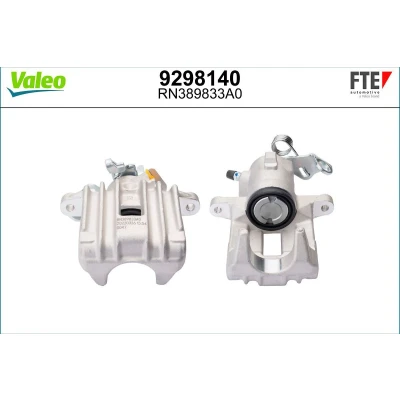 Imagem de FTE 9298140 Pinça de travão cinzento Alumínio Eixo traseiro direito sem suporte VOLKSWAGEN: Golf 4, 4 Cabrio, AUDI: A3 Hatchback, TT Coupe