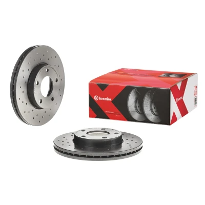 Imagem de BREMBO 09.9464.2X Disco de travão 278 25 5 perfurado/ventilado revestido alto carbono MAZDA: 3 Hatchback, 5, Sedan