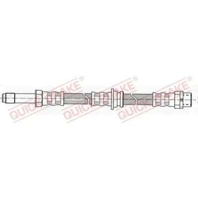 Imagem de QUICK BRAKE 37.903 Mangueira de Travão 459mm M10x1 com rosca interior, exterior BMW: 3 Sedan, Touring, Coupe