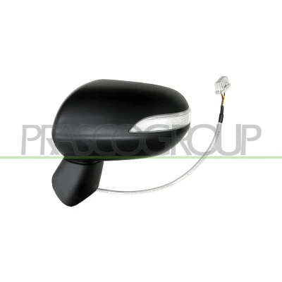 Imagem de Espelho retrovisor Prasco HD3227124 esquerda preto elétrico dobrável electricamente, convexo, sem cor HONDA: Jazz 2