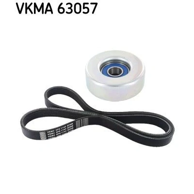 Imagem de SKF VKMA 63057 Jogo de correias trapezoidais estriadas HONDA: CIVIC 8 Hatchback, Jazz 3, 2