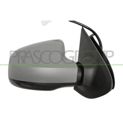 Imagem de Espelho retrovisor Prasco DA3247313 com sensor à direita subcapa elétrico aquecível, convexo, sem cor DACIA: SANDERO 2