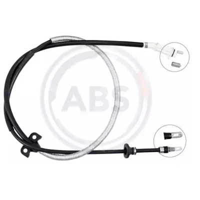 Imagem de A.B.S. K15000 Cabo de Freio Mão 2038mm Travões disco VOLVO: V70 2