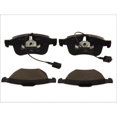 Imagem de ATE Ceramic 13.0470 7211.2 Jogo de pastilhas para travão disco incl. contacto aviso desgaste ALFA ROMEO: 159 Sportwagon, Sedan, Brera