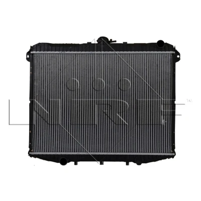 Imagem de NRF 509533 Radiador, arrefecimento do motor Alumínio 671 455 36 com componentes de montagem Aletas refrigeração soldadas NISSAN: TERRANO 2 endado,