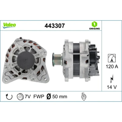 Imagem de Gerador trifásico VALEO 443307