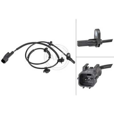 Imagem de A.B.S. 32290 Sensor de ABS activo 795mm 890mm 30mm preto