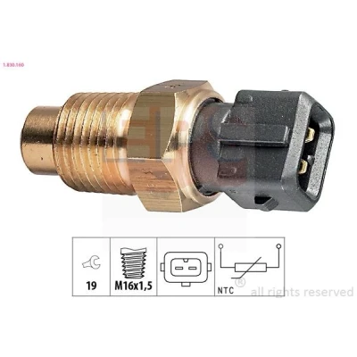 Imagem de EPS 1.830.160 Sensor da Temperatura do Líquido de Refrigeração Made in Italy OE Equivalent FIAT: Palio I Weekend, Punto Hatchback