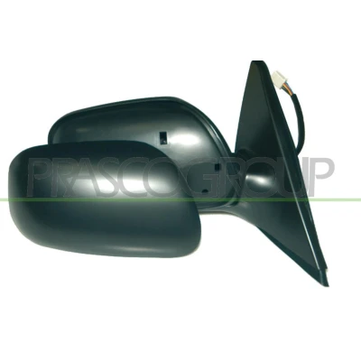 Imagem de Espelho retrovisor Prasco TY2397313 à direita preto com subcapa elétrico aquecível, ajustável pelo interior, convexo TOYOTA: Avensis I Carrinha
