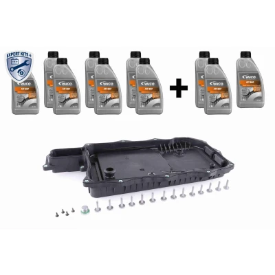 Imagem de VAICO V20 4061 XXL Conjunto de peças, mudança óleo, caixa vel. automática com junta retentor, óleo para lavagem BMW: 3 Sedan, X5