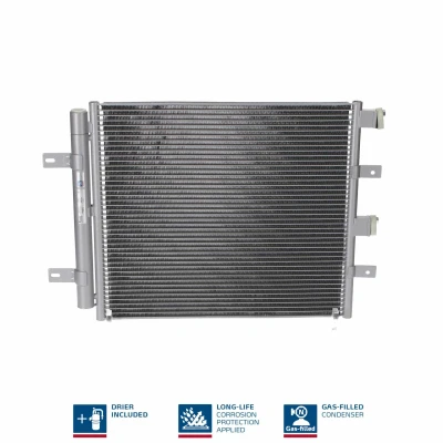 Imagem de NISSENS 940117 Condensador com secador Alumínio 522 R 134a JAGUAR: XF Sedan