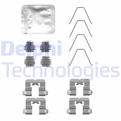 Imagem de DELPHI LX0763 Kit de acessórios, pastilhas travão KIA: Proceed