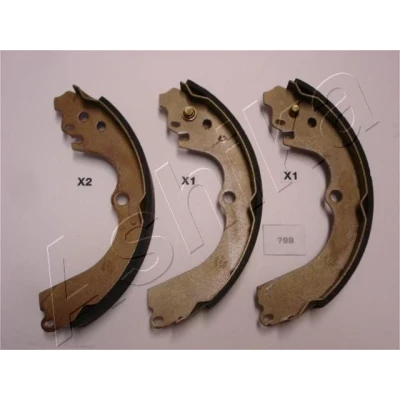 Imagem de ASHIKA 55 07 798 Maxilas de Travão Eixo traseiro 230mm 36,7mm SUBARU: Forester I