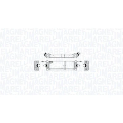 Imagem de MAGNETI MARELLI 351319206050 Intercooler FORD: Transit Mk6 Camião de plataforma/Chassis