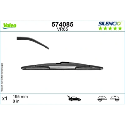 Imagem de Escova do limpa vidros Valeo 574085 200mm traseira TOYOTA: Auris Hatchback, LEXUS: CT