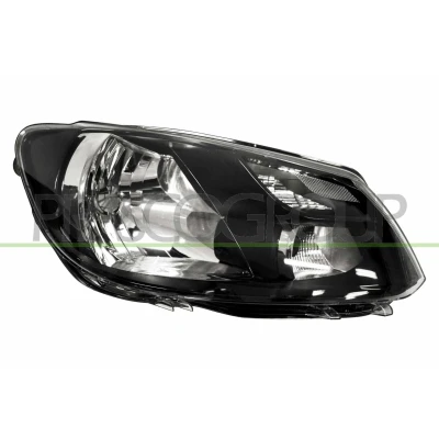 Imagem de PRASCO VG9064813 Farol Principal à direita H4 preto VOLKSWAGEN: Caddy 3, Touran I
