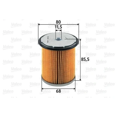 Imagem de VALEO 587912 Filtro de Combustível Cartucho filtrante PEUGEOT: 406 Carrinha, Sedan, 806, CITROËN: Xantia Hatchback, Carrinha