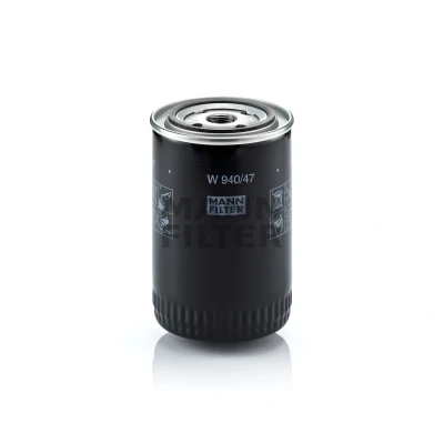 Imagem de MANN FILTER W 940/47 Filtro de óleo 3/4 16 UNF com uma válvula retenção aparafusado