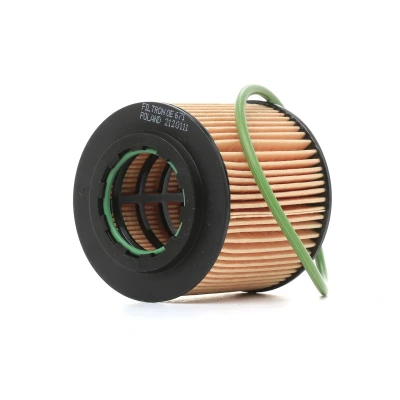 Imagem de FILTRON OE 671 Filtro de óleo Cartucho filtrante SEAT: Ibiza 3, 4, 4 Sportcoupe, VOLKSWAGEN: Polo IV Hatchback, V Hatchback