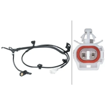 Imagem de HELLA 6PU 012 679 801 Sensor de ABS com suporte activo 2 1125 12