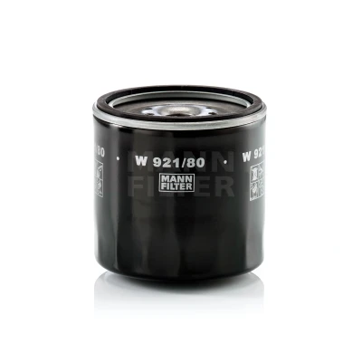 Imagem de MANN FILTER W 921/80 Filtro de óleo M 20 X 1.5 com uma válvula retenção aparafusado OPEL: Campo, ISUZU: Trooper I SUV, Campo / Faster