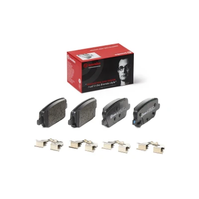 Imagem de BREMBO P 30 118 Jogo de pastilhas para travão disco com avisador sonoro desgaste acessórios HYUNDAI: Santa Fé IV