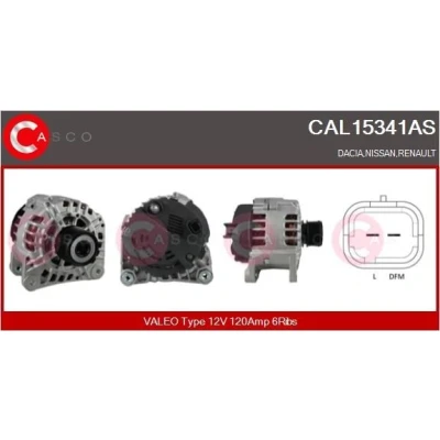 Imagem de CASCO CAL10120AS Alternador 12V 90A MERCEDES BENZ: Sprinter 3 T Van, Classe C modell, Sedan, SSANGYONG: Musso SUV