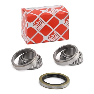 Imagem de FEBI BILSTEIN 08080 Kit de Rolamento roda Eixo traseiro esquerdo, direito com retentor do veio 50mm rolos cónicos