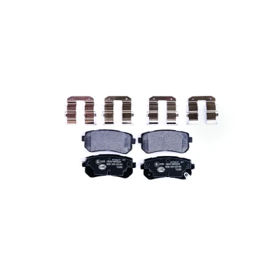 Imagem de HELLA 8DB 355 020 851 Jogo de pastilhas para travão disco com avisador sonoro desgaste acessórios HYUNDAI: Kauai / Kona SUV, ix20