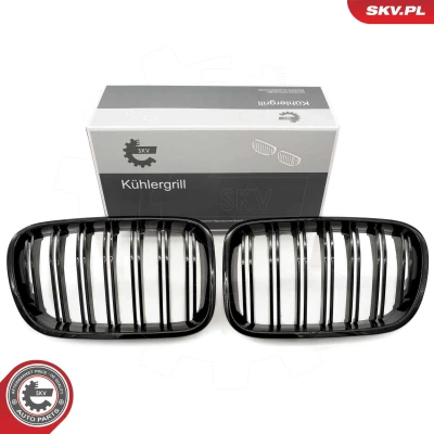 Imagem de ESEN SKV 66SKV252 Grelha de Radiador brilhante, preto