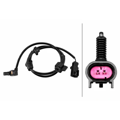 Imagem de HELLA 6PU 358 218 551 Sensor de ABS com ganchos fixação no cabo inductivo 2 935