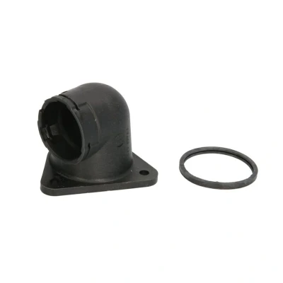Imagem de TOPRAN 722 782 Flange Plástico de cabeça cilíndrica, do lado da caixa velocidades sem termóstato PEUGEOT: 306 Hatchback, 406 Carrinha, Sedan