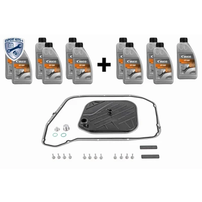 Imagem de VAICO V10 3225 XXL Conjunto de peças, mudança óleo, caixa vel. automática com acessórios, junta óleo para lavagem